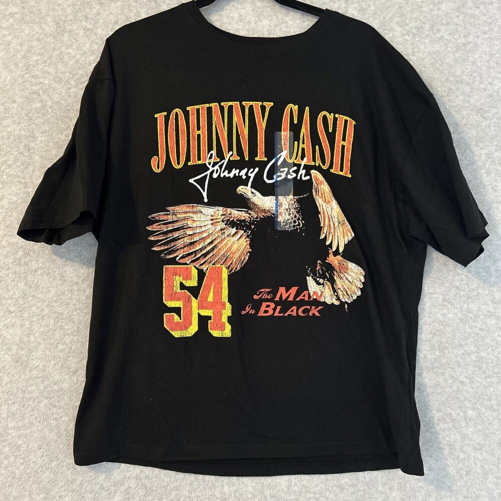 Johnny Cash 54 The Man In Black T L NWT